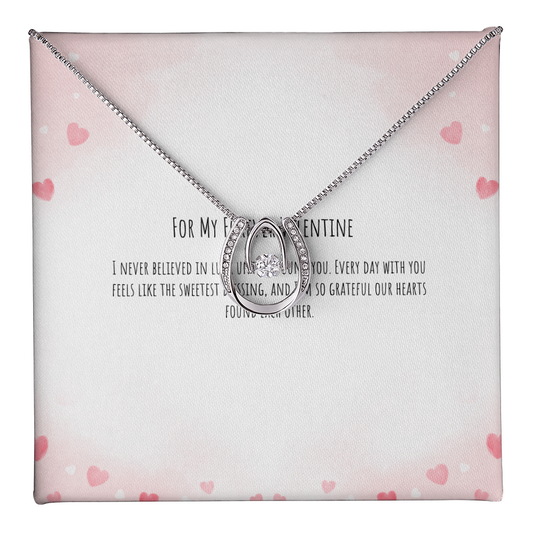 For My Forever Valentine - Lucky in Love Necklace Pendant